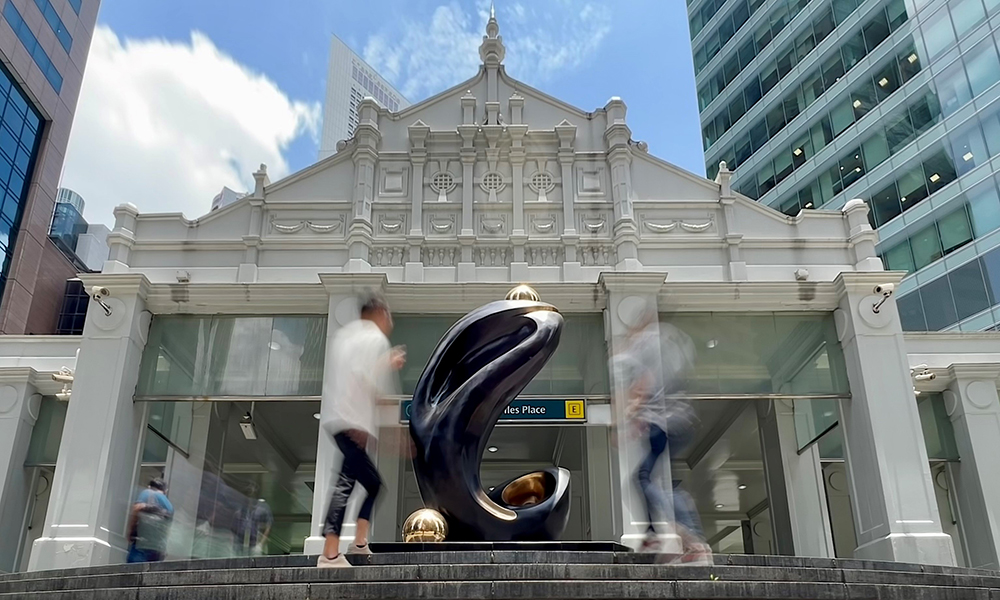 Symphony by Rosa Serra Donated by CDL at NS26/EW14 Raffles Place